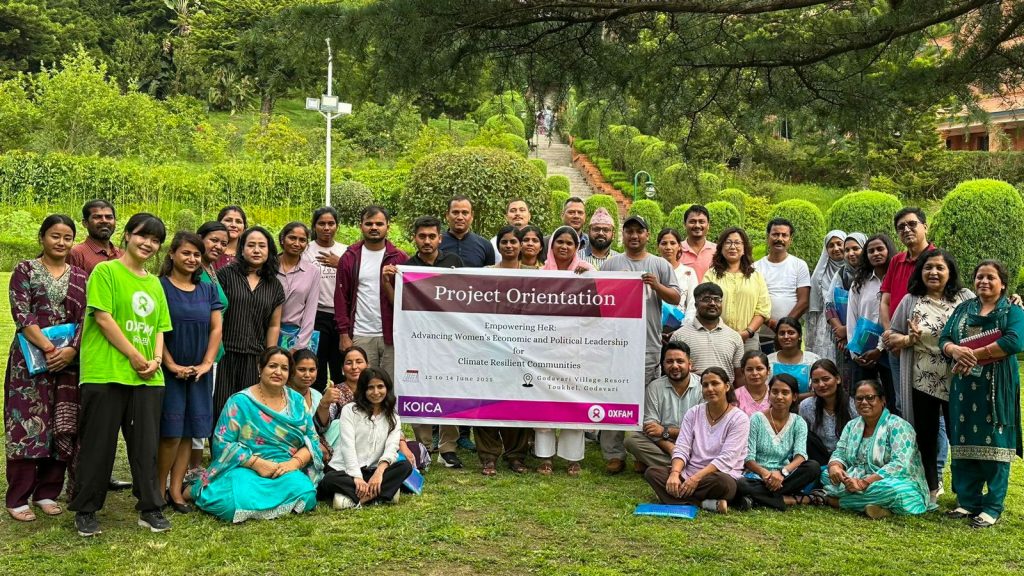 Empowering Her: Advancing Women’s Economic and Political Leadership (for Climate Resilient Communities)